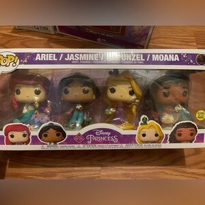 Disney princess Funko pop set